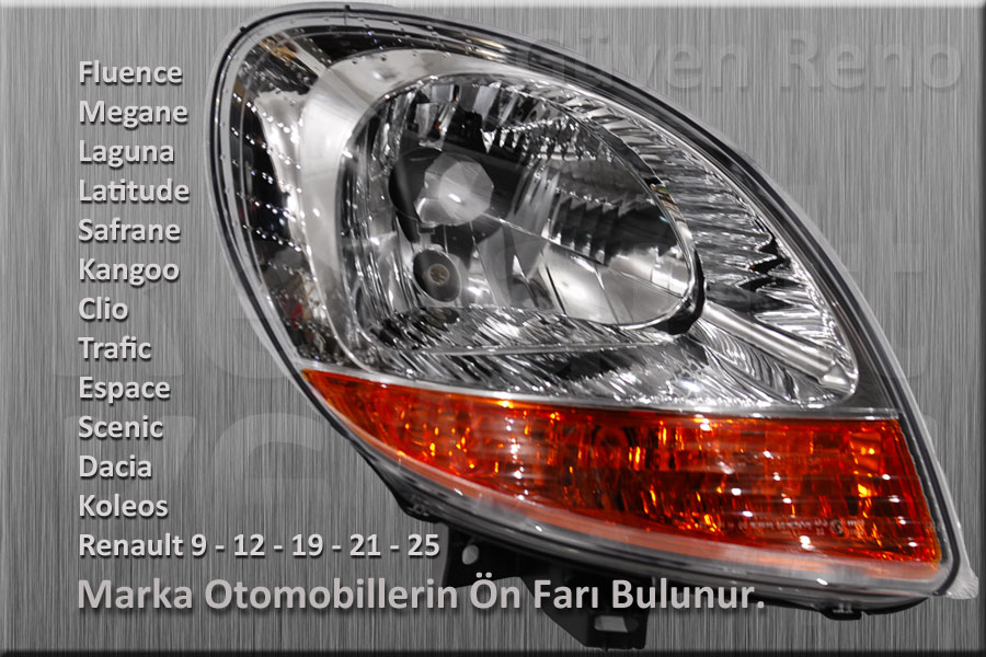 RENAULT CAPTUR ÇIKMA YEDEK PARÇA ÖN FAR YENİ_BF9